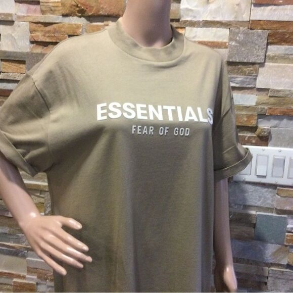 FEAR OF GOD ESSENTIALS T-Shirt Dress - Picture 5 of 10